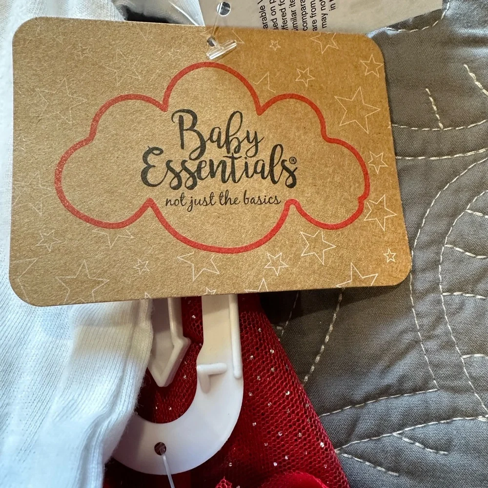 Baby Essentials 4th Of July 4 Piece Set NWT Size 6 Months